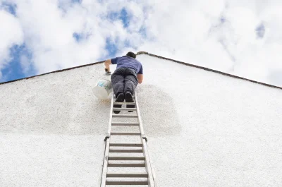 Peinture extérieure à Faverdines — façades et ravalement